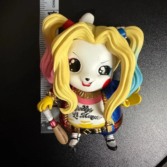 Pokemon Pikachu Harley Quinn Figure Mashup Suicide Squad Cosplay Action Figure - Picture 7 of 8